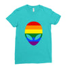 alien lgbt Ladies Fitted T-Shirt