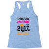 Class of 2017 Proud Mother Graduation Racerback Tank