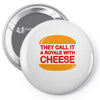 royale with cheese Pin-back button