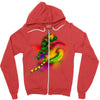 iguana Zipper Hoodie