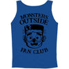 monsters outside fan club back Tank Top