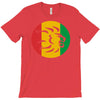 rasta lion head reggae dub step music dance T-Shirt