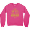 kings are born  november Crewneck Sweatshirt