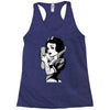 snow white Racerback Tank