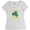 wee little hooligan Women's Triblend Scoop T-shirt