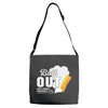 Butt Out Lung Cancer Awareness Adjustable Strap Totes