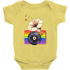Ceremony of Love with Rainbow Colors Baby Bodysuit