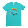 back to the future Ladies Fitted T-Shirt