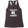 under new management stag night wedding mens Racerback Tank