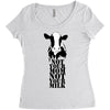 not your mom not your milk Women's Triblend Scoop T-shirt