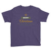 snow merry christmas Youth Tee