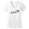 pin love Women's V-Neck T-Shirt