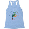 jake paul colorful Racerback Tank