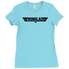 wing lad Ladies Fitted T-Shirt