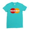 hustle hard Ladies Fitted T-Shirt