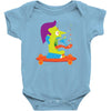 skate face Baby Onesie