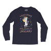 Unicorns are born in January Long Sleeve Shirts