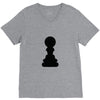 Chess King and Pawn V-Neck Tee