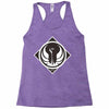 simple art logo Racerback Tank