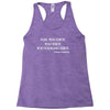 Flee You Idiot Racerback Tank