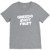 greedo shot first V-Neck Tee