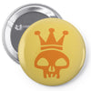 king skull emo club pirate dance music reggae Pin-back button