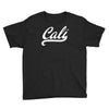 cali black logo Youth Tee