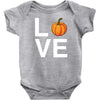 love pumpkin Baby Bodysuit
