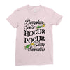 pumpkin spice hocus pocus and cozy sweaters Ladies Fitted T-Shirt