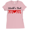 world  best mum Ladies Fitted T-Shirt