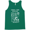 choose your weapon gamers Tank Top