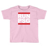 run psg paris st germain fotbal Toddler T-shirt