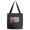llama lovin' lover Tote Bags