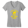 i hate tacos said no juan funny Women's V-Neck T-Shirt
