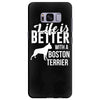 life is better with a boston terrier Samsung Galaxy S8 Plus