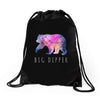Big Dipper with Galaxy Drawstring Bags