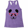 cool panda Racerback Tank