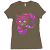 grinning like a cheshire cat 2 Ladies Fitted T-Shirt