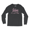 wine It' s A Girl Thing Long Sleeve Shirts