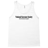 national sarcasm society funny t shirt college s 3xl Tank Top