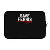save ferris Laptop sleeve
