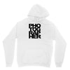 photographer camera photography modern text photos scrapbook geek t sh Unisex Hoodie