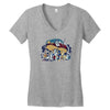 stoned in wonderland Women's V-Neck T-Shirt