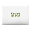 kiss me i'm irish Accessory Pouches