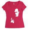 steven seagal   high quality Women's Triblend Scoop T-shirt
