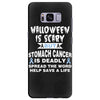 halloween is scary but stomach cancer is deadly spread the word lep sa Samsung Galaxy S8 Plus Case