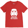 support the troops V-Neck Tee