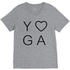 yoga heart V-Neck Tee
