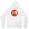 route 66 sign distressed, ideal birthday gift or present Unisex Hoodie