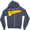 love burger Zipper Hoodie